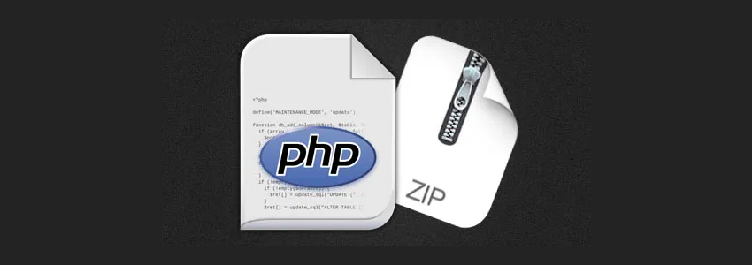 Compactar arquivos com PHP