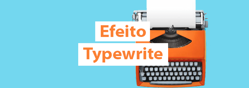Efeito Typewrite