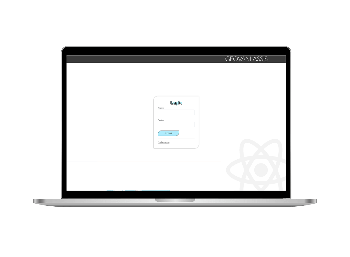 Sistema de Login em React e Node.js