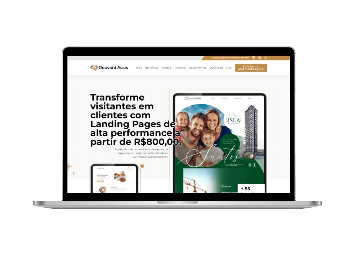 Landing Pages Personalizadas