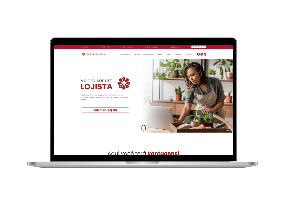 Partage Santana - Venha ser um Lojista